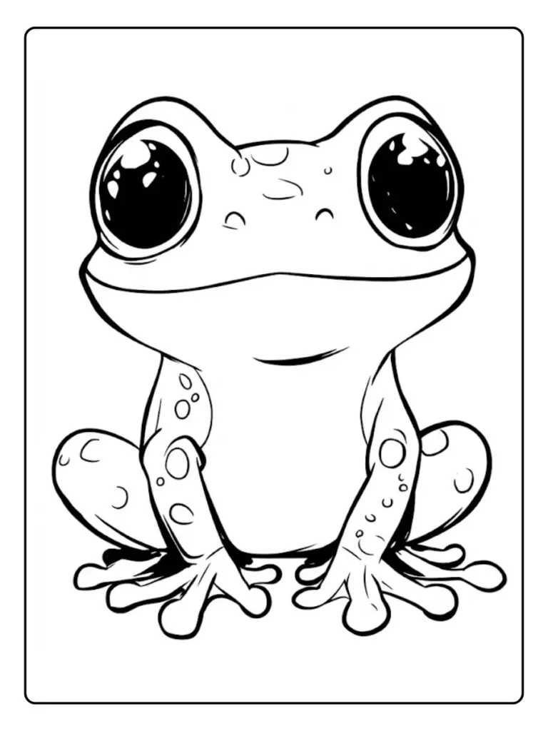 Rana da Colorare