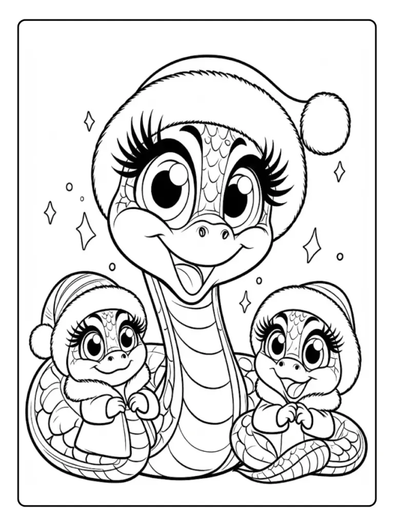 Serpente Da Colorare