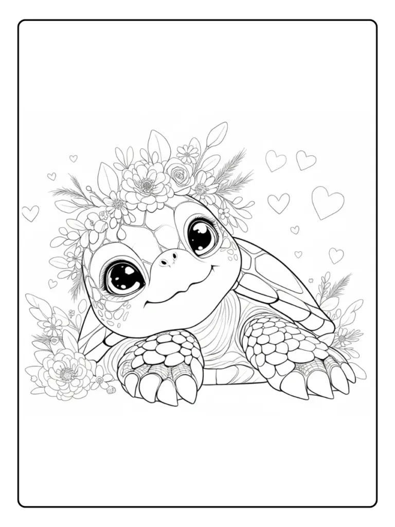 tartaruga da colorare (10)