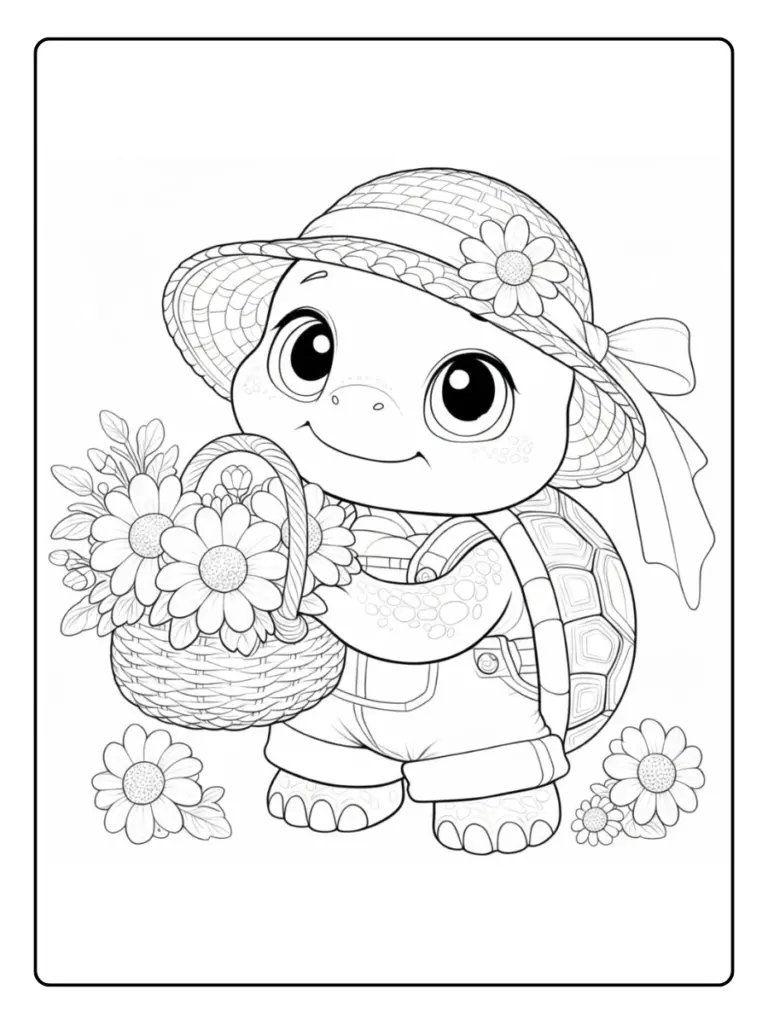 tartaruga da colorare (7)