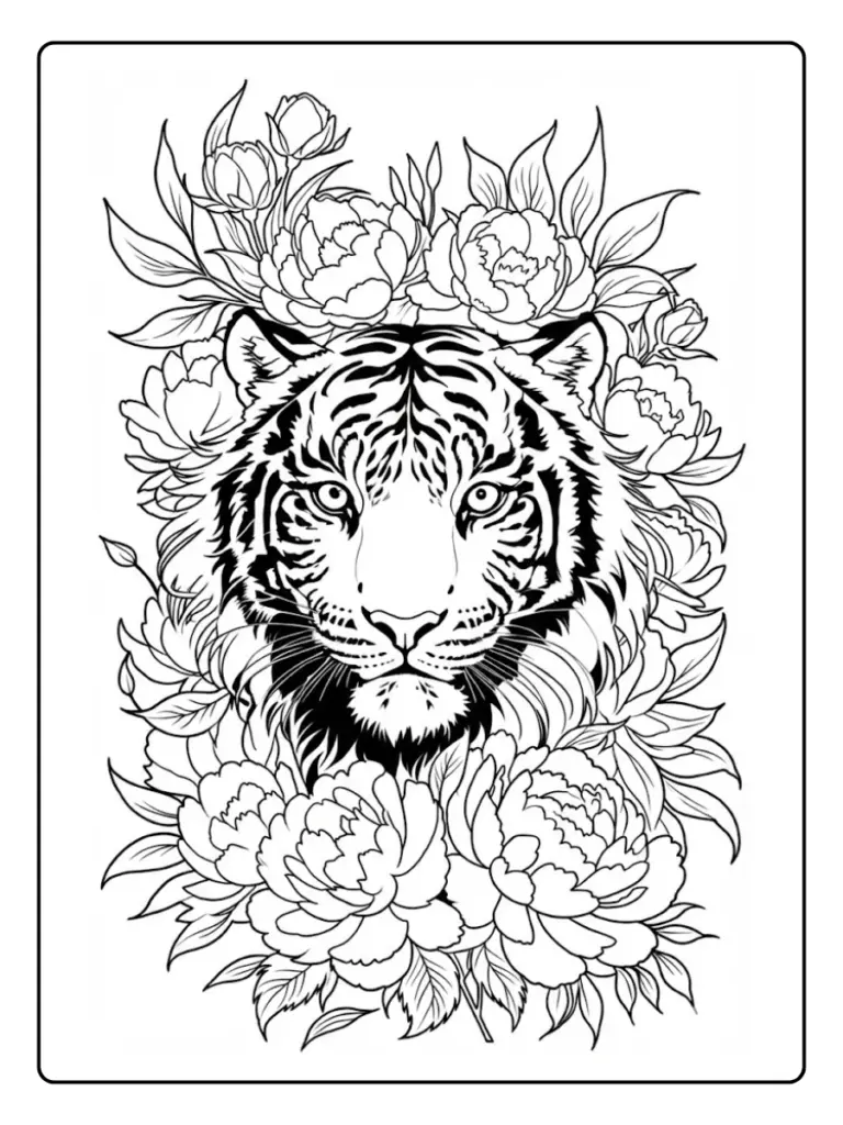 Tigre Da Colorare