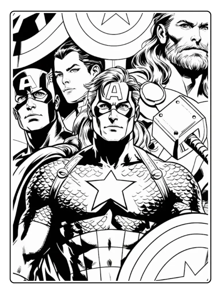 Avengers Da Colorare 2