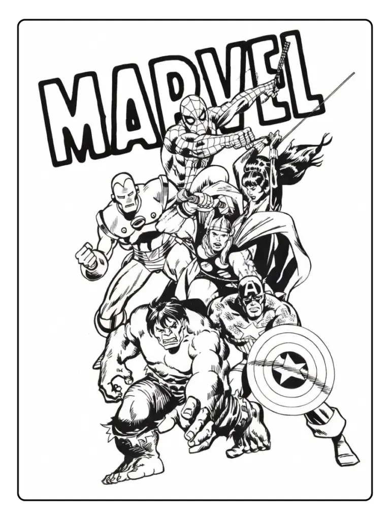 Avengers Da Colorare 4
