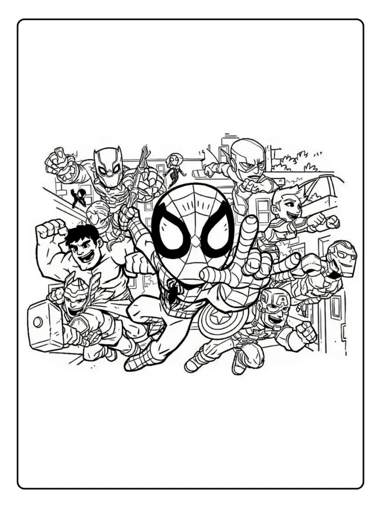 Avengers Da Colorare 5