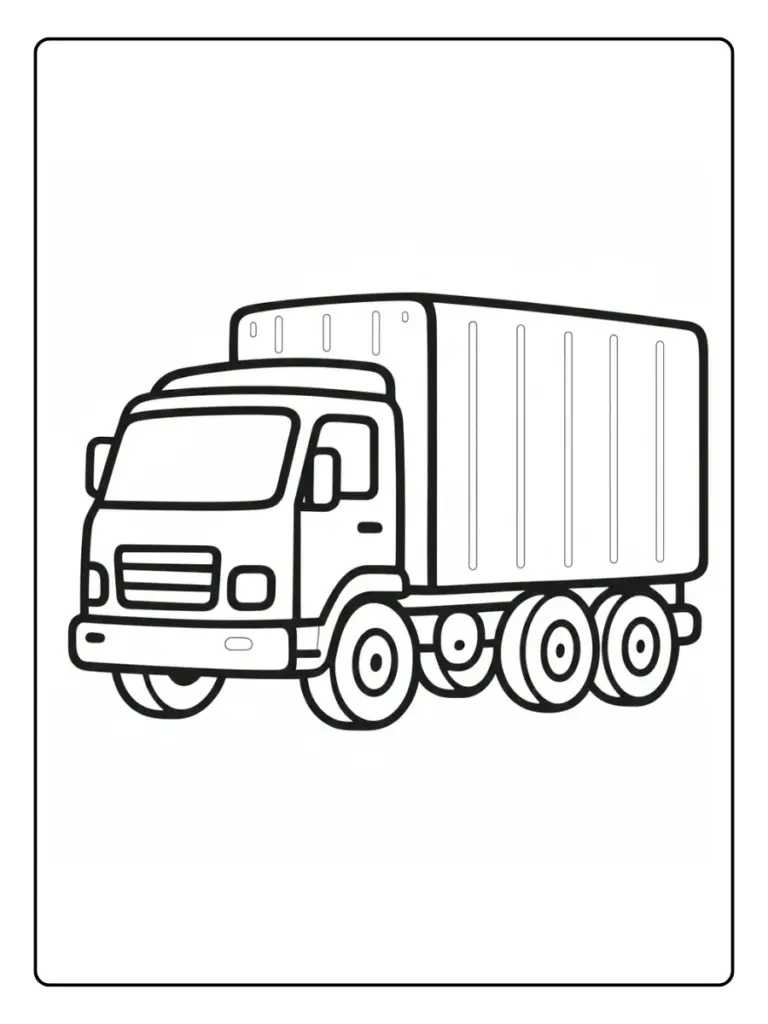 Camion da Colorare (1)