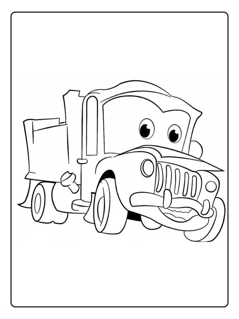 Camion da Colorare (10)