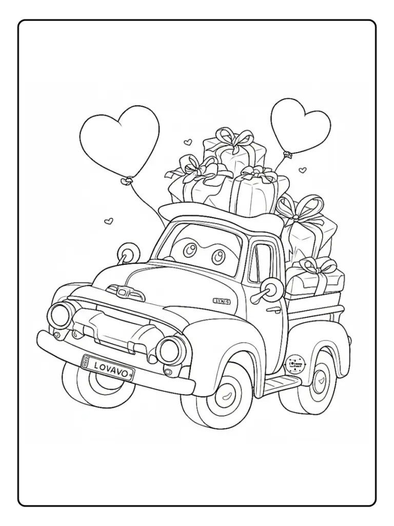 Camion da Colorare (12)