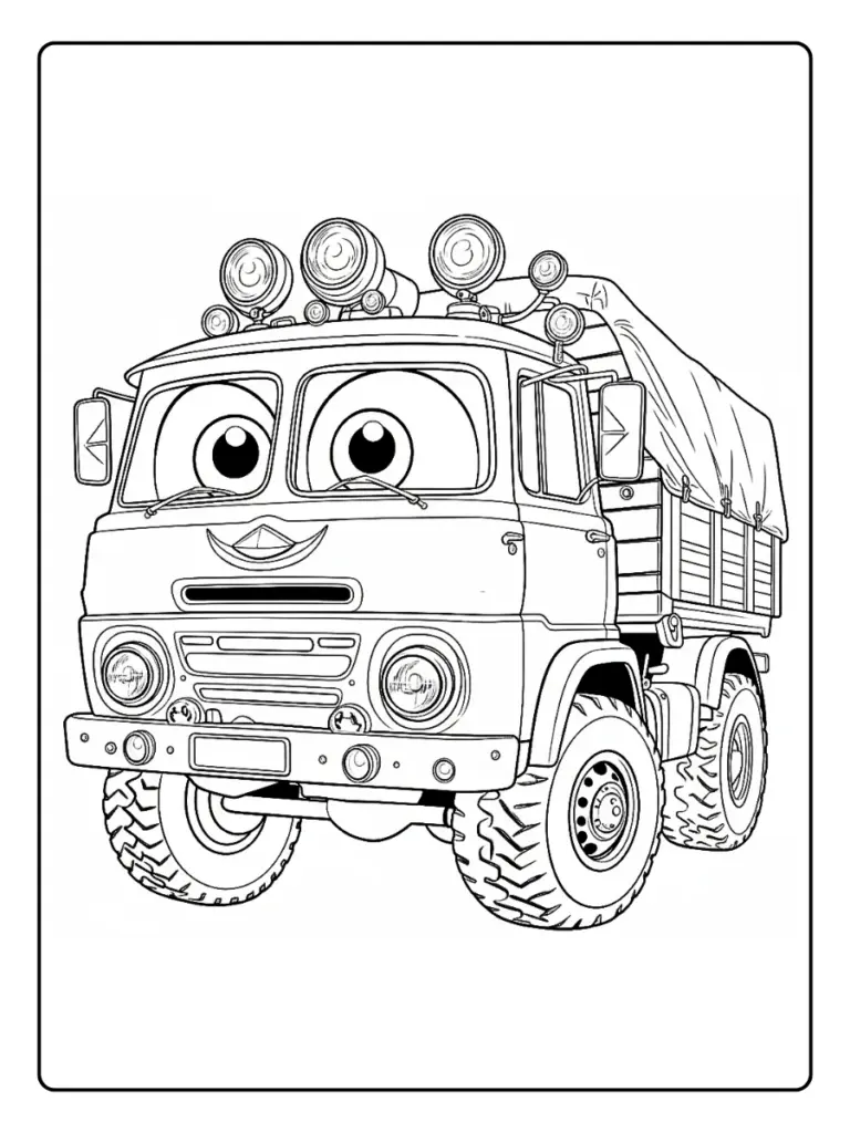 Camion da Colorare (2)
