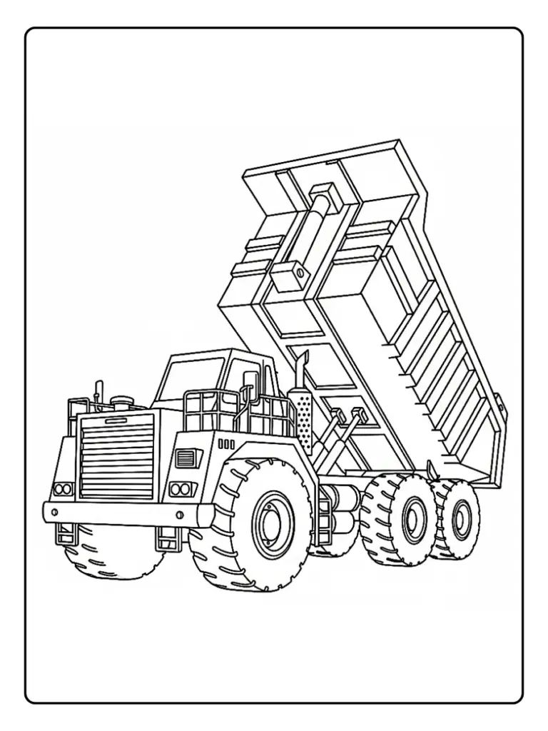 Camion da Colorare (3)