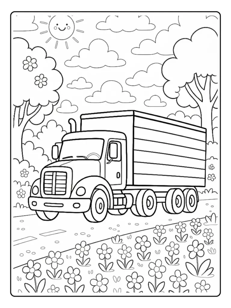 Camion da Colorare (5)