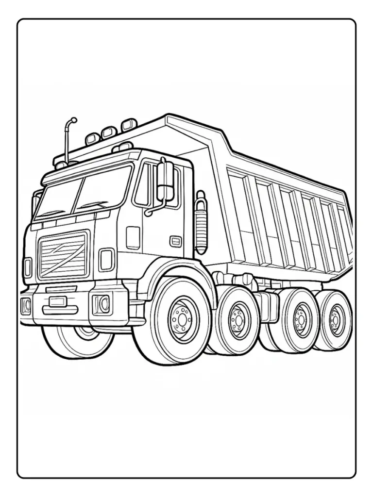 Camion da Colorare (6)