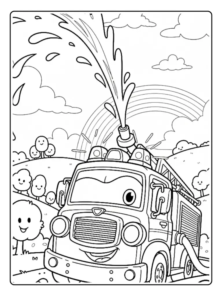 Camion da Colorare (7)