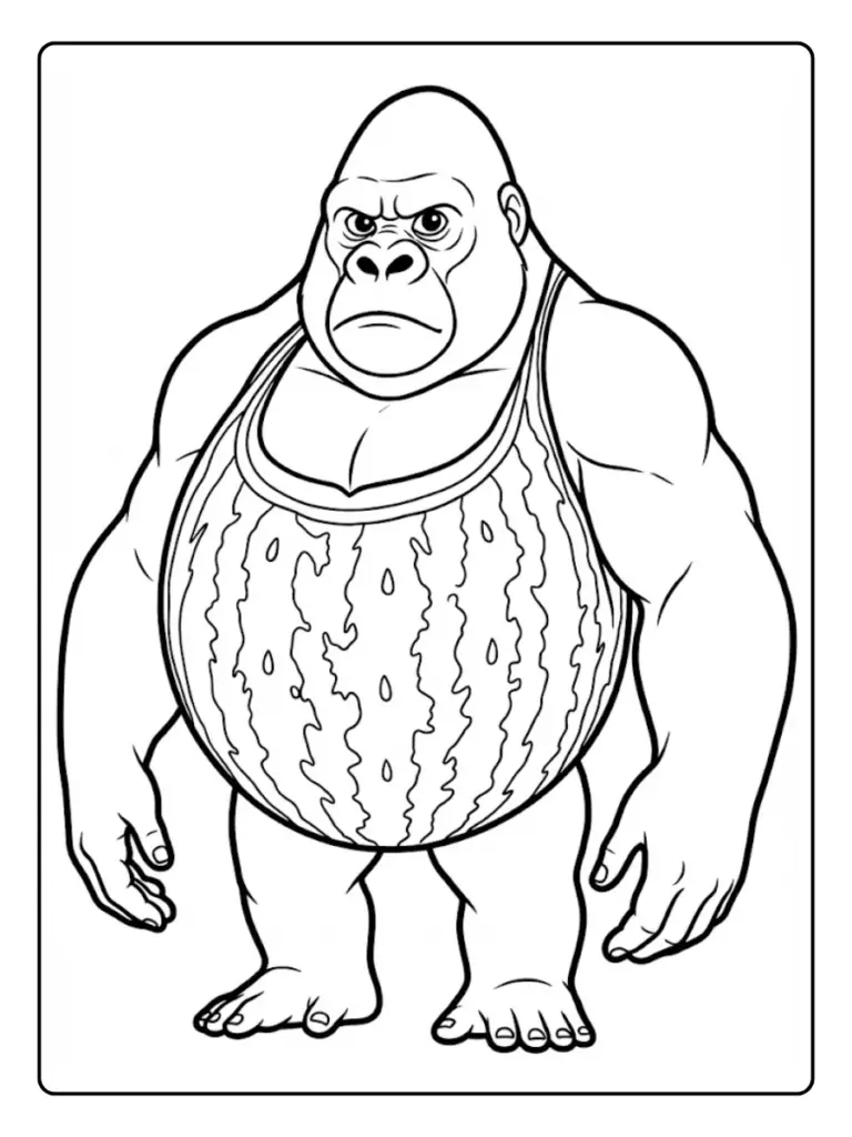 Disegni Brainrot da Colorare (10)