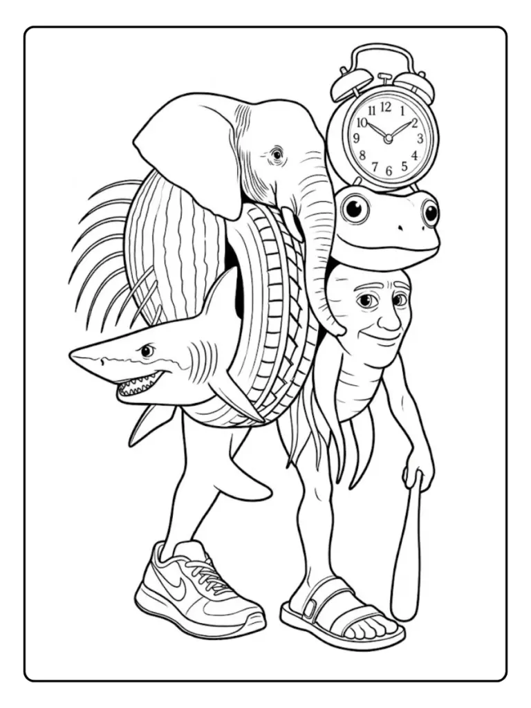 Disegni Brainrot da Colorare (11)