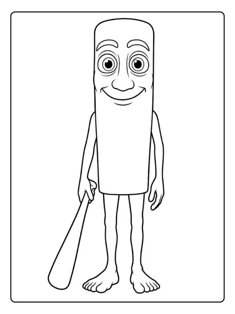 Disegni Brainrot da Colorare (2)