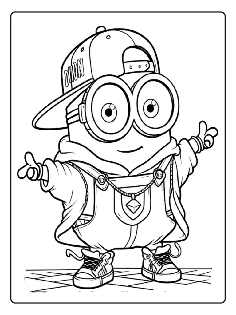 Disegni Minion da Colorare (1)