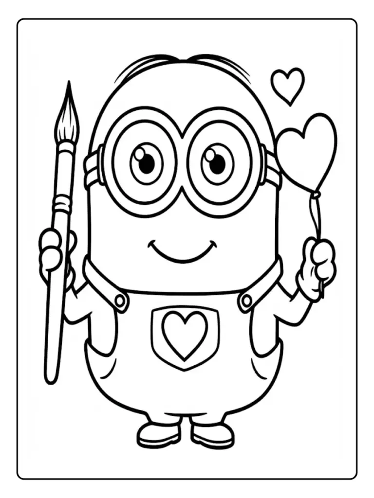 Disegni Minion da Colorare (11)