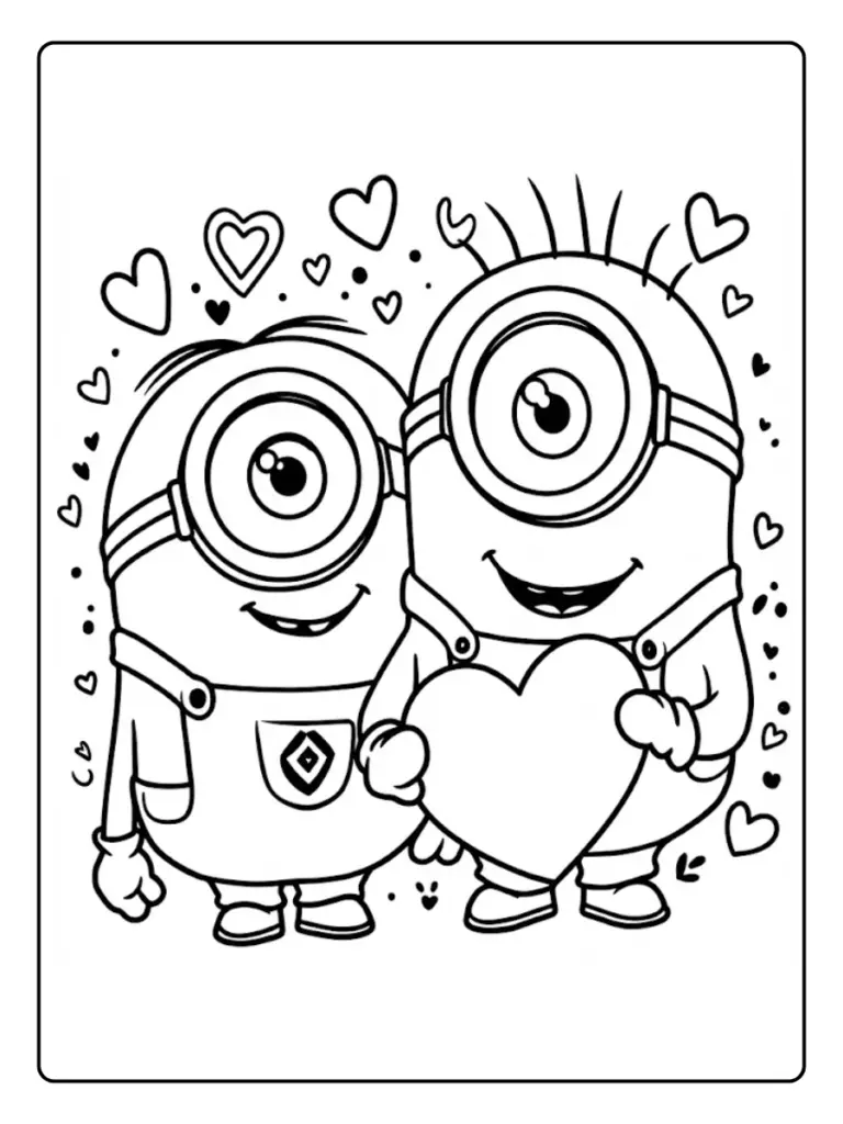 Disegni Minion da Colorare (14)