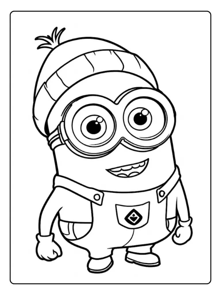 Disegni Minion da Colorare (3)