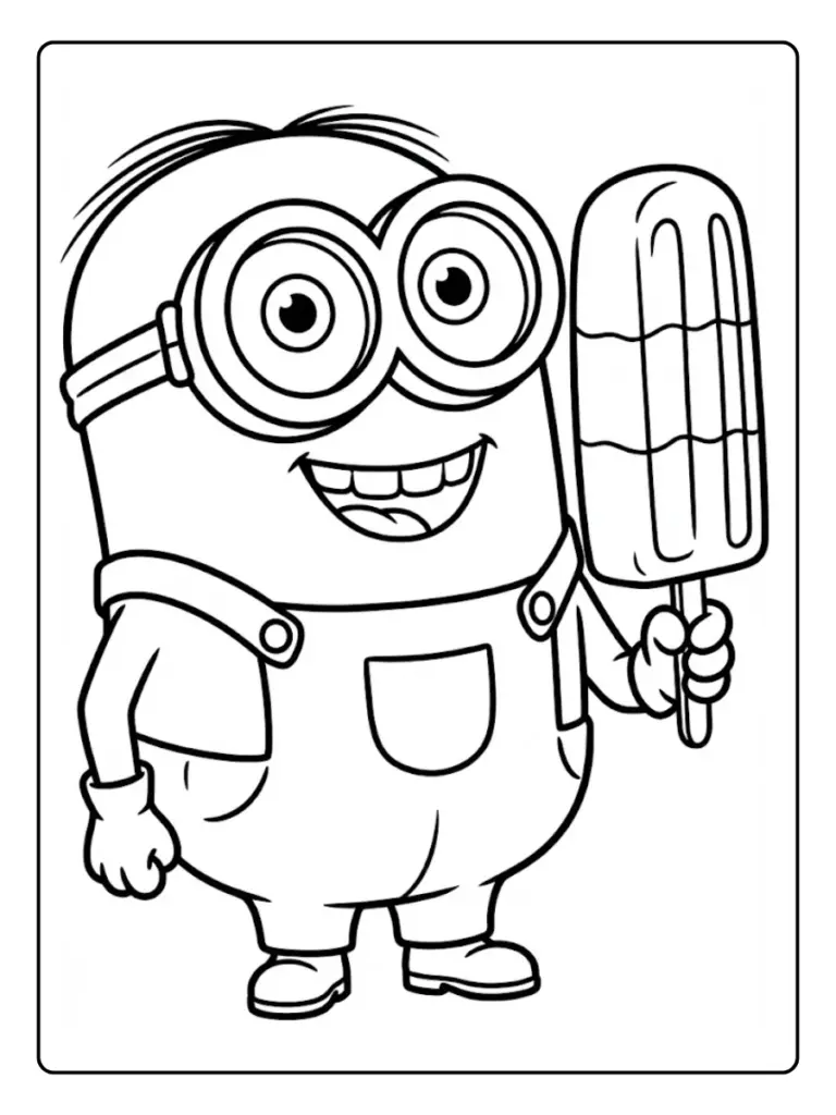Disegni Minion da Colorare (6)