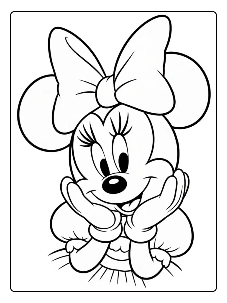 Disegni Minnie da Colorare