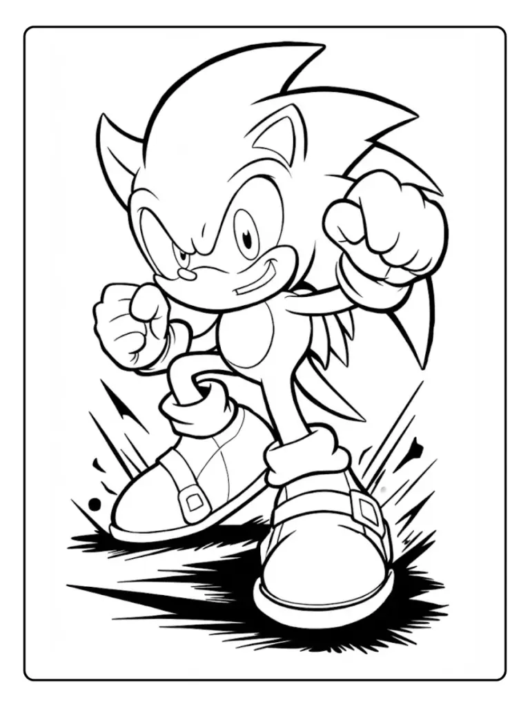 Disegni Sonic 3 da Colorare (15)
