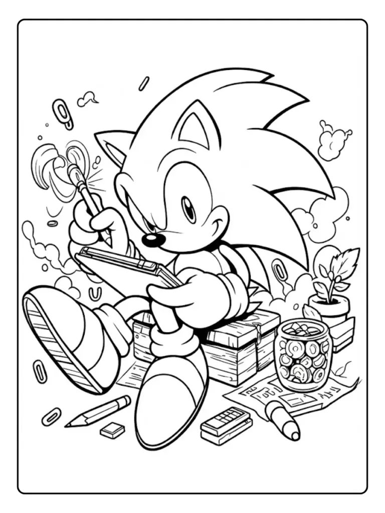 Disegni Sonic 3 da Colorare (5)