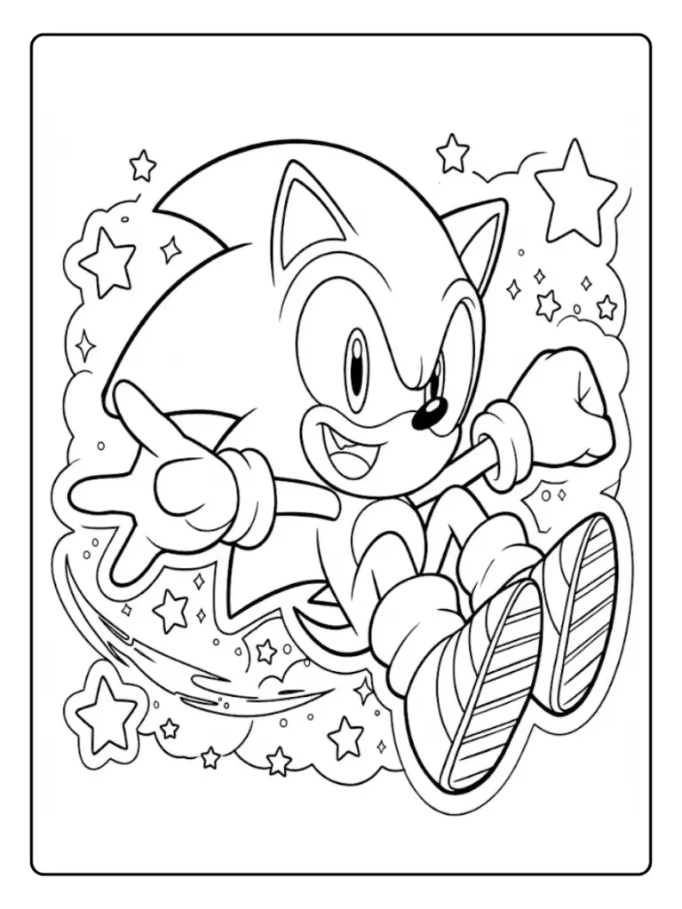 Disegni Sonic 3 da Colorare (8)