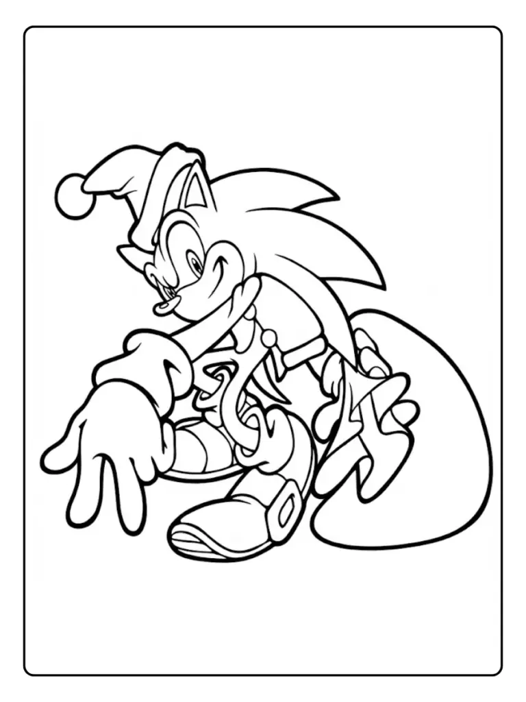 Disegni Sonic 3 da Colorare (9)