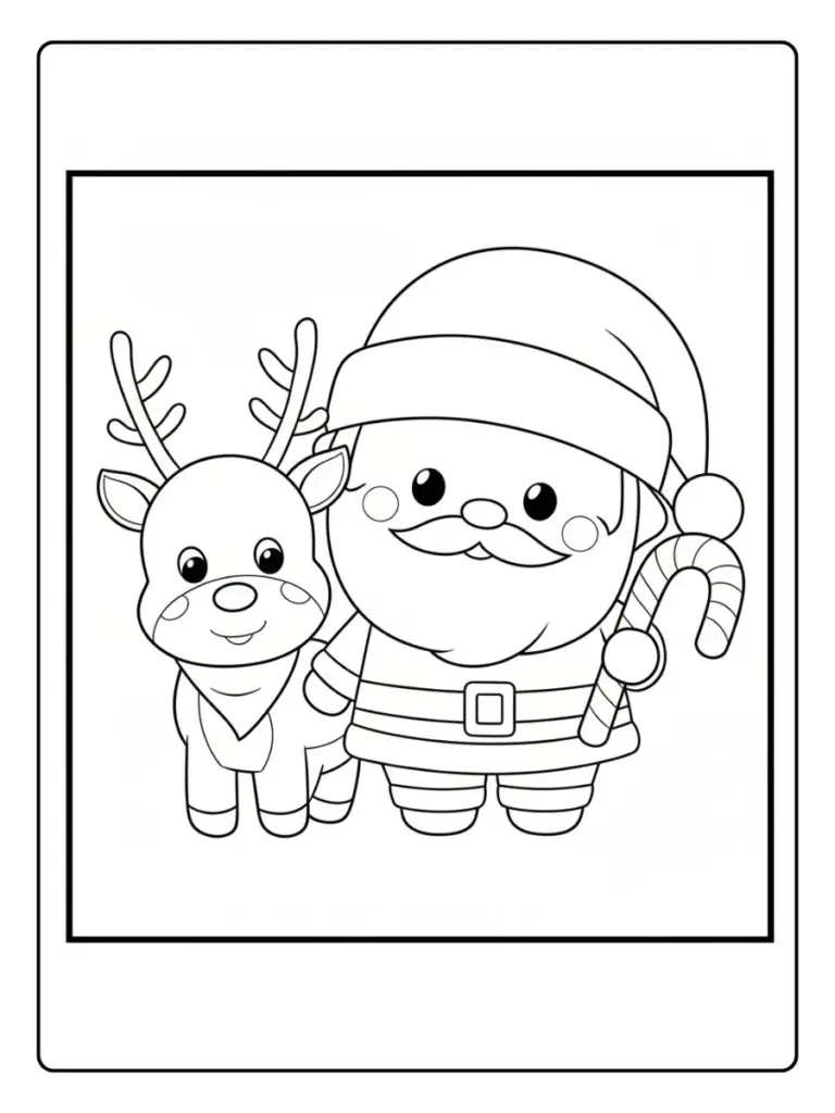 Disegni da Colorare Babbo Natale (13)