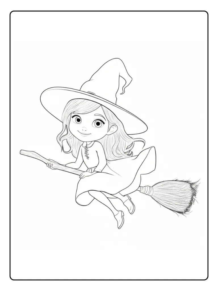 Disegni da Colorare Befana (4)