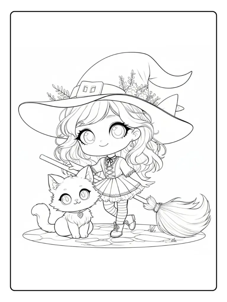 Disegni da Colorare Befana (6)