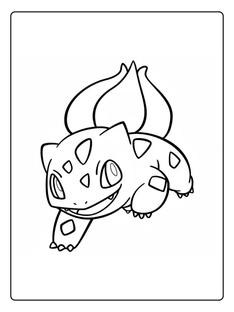 Disegni da Colorare Bulbasaur (10)