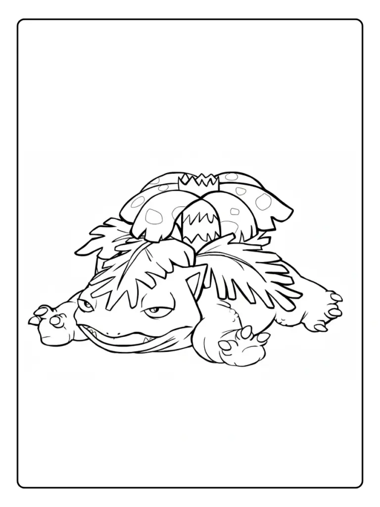 Disegni da Colorare Bulbasaur (11)