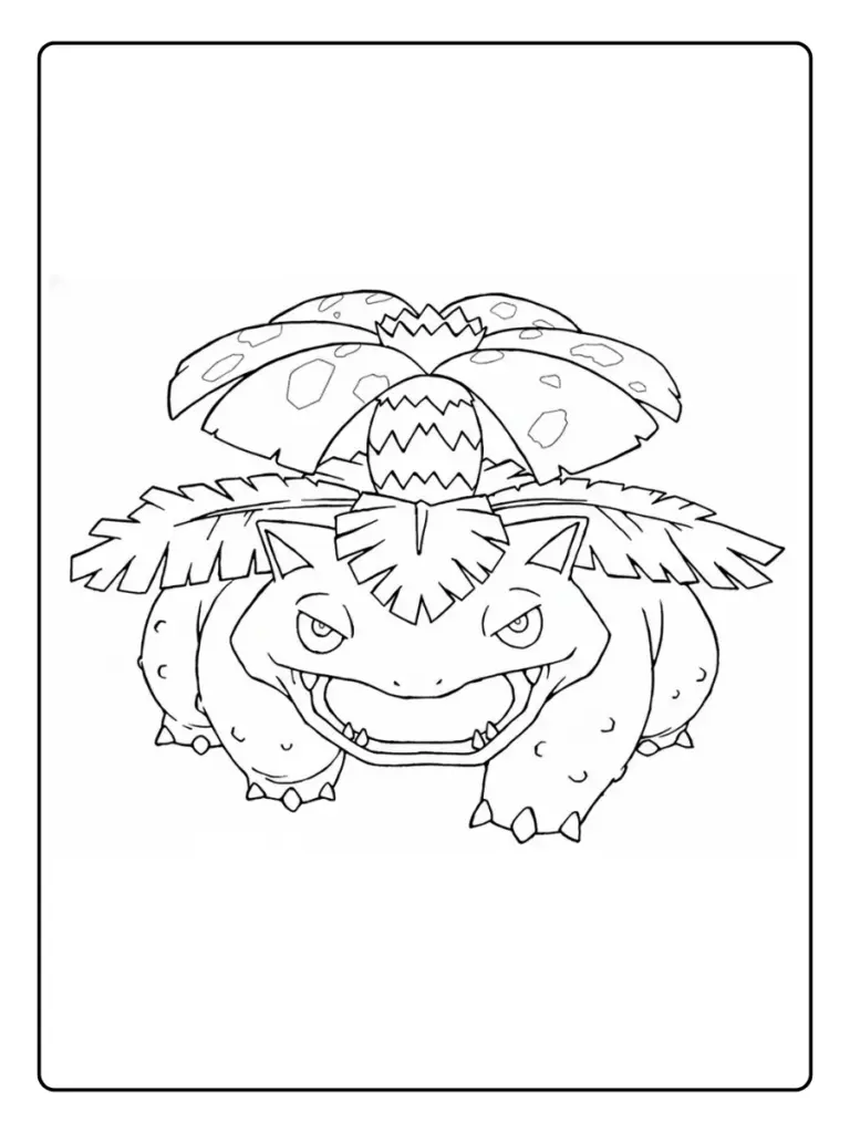 Disegni da Colorare Bulbasaur (12)