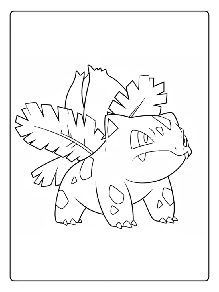 Disegni da Colorare Bulbasaur (13)