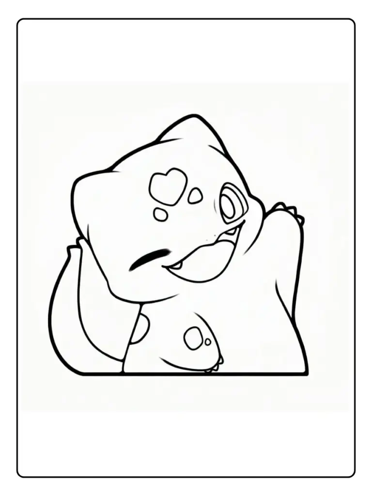 Disegni da Colorare Bulbasaur (4)