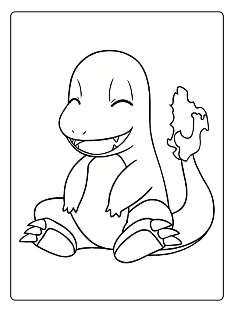 Disegni da Colorare Charmander (13)