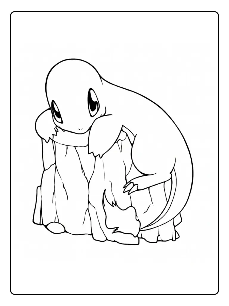 Disegni da Colorare Charmander (14)