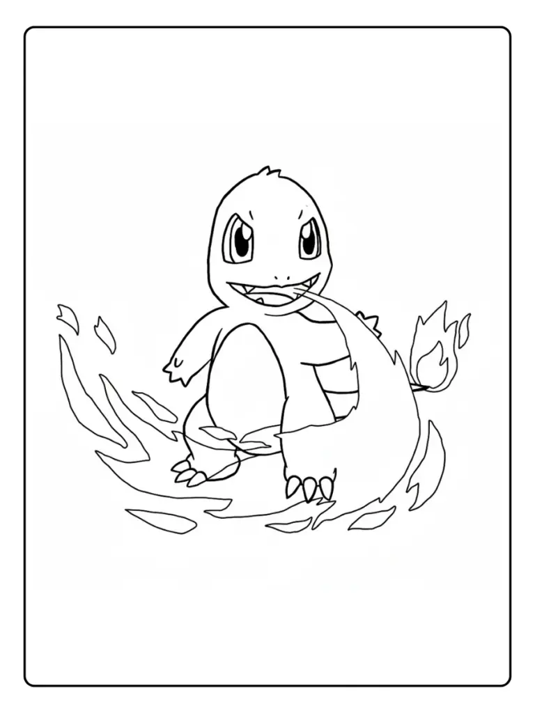 Disegni da Colorare Charmander (15)
