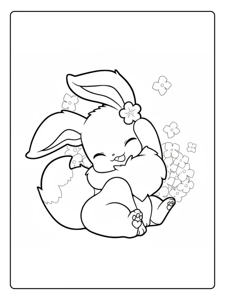 Disegni da Colorare Eevee (8)