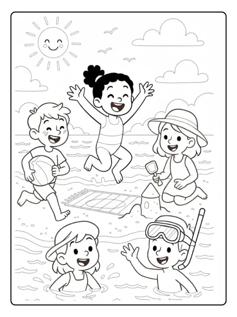 Disegni da Colorare Estate (10)