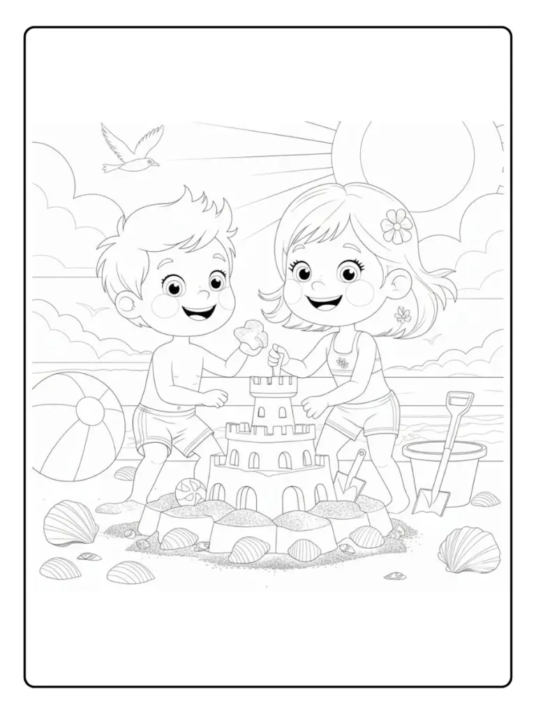 Disegni da Colorare Estate (11)