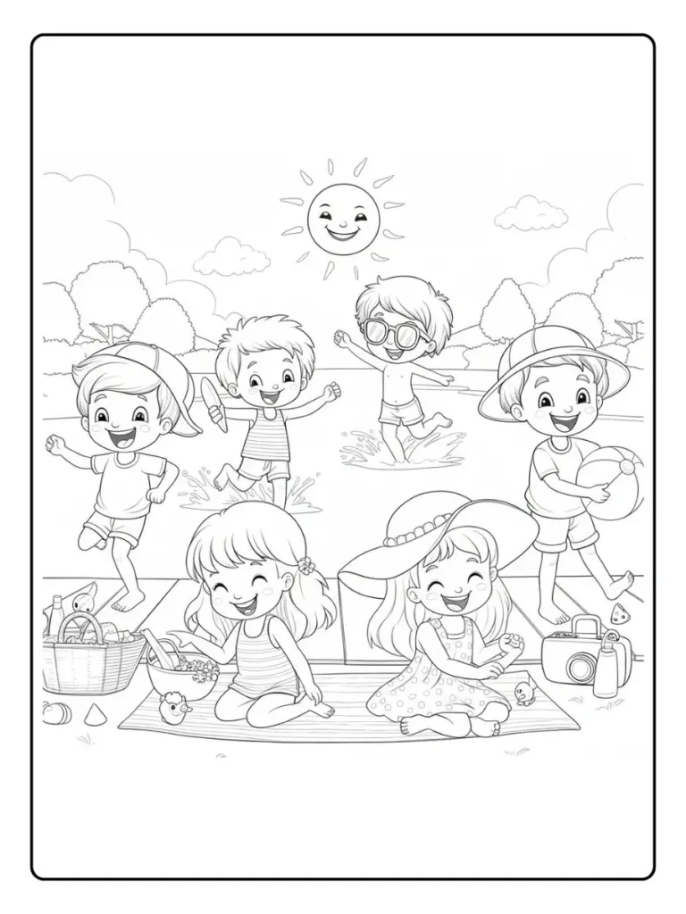 Disegni da Colorare Estate (14)