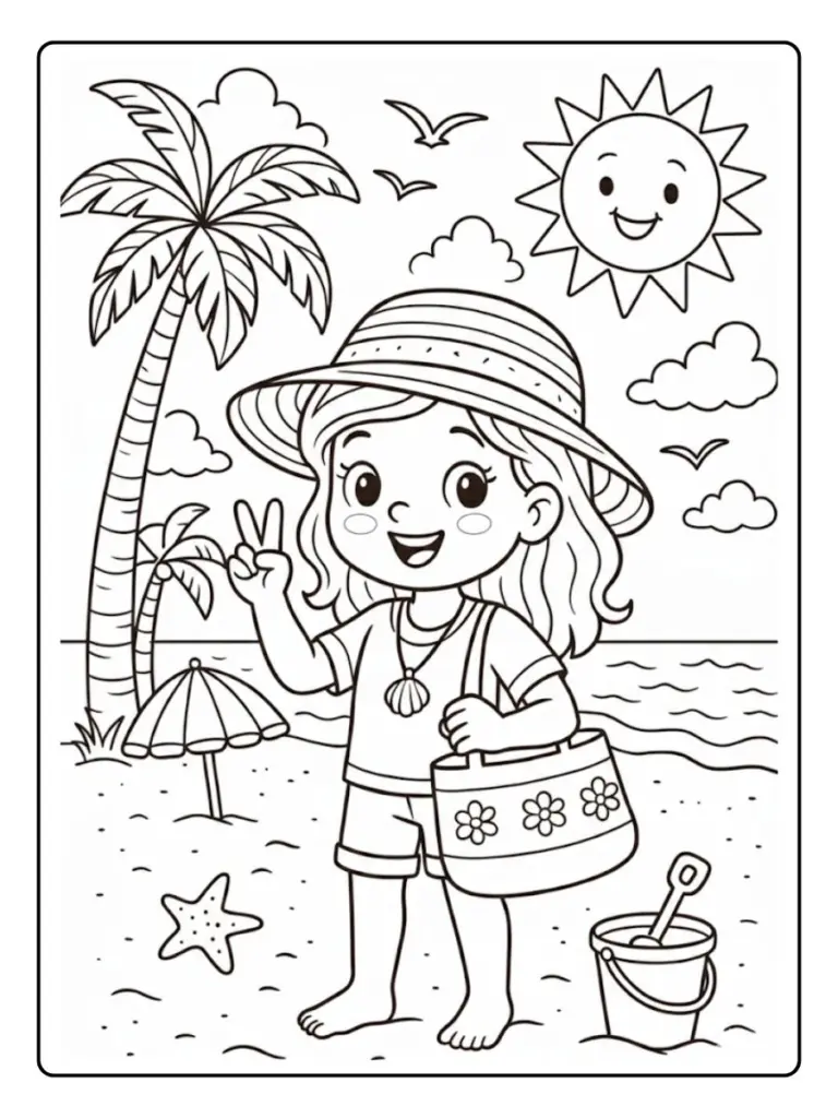 Disegni da Colorare Estate (3)