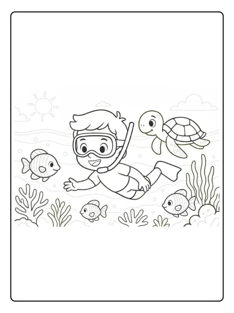 Disegni da Colorare Estate (5)