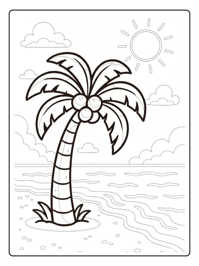 Disegni da Colorare Estate (8)