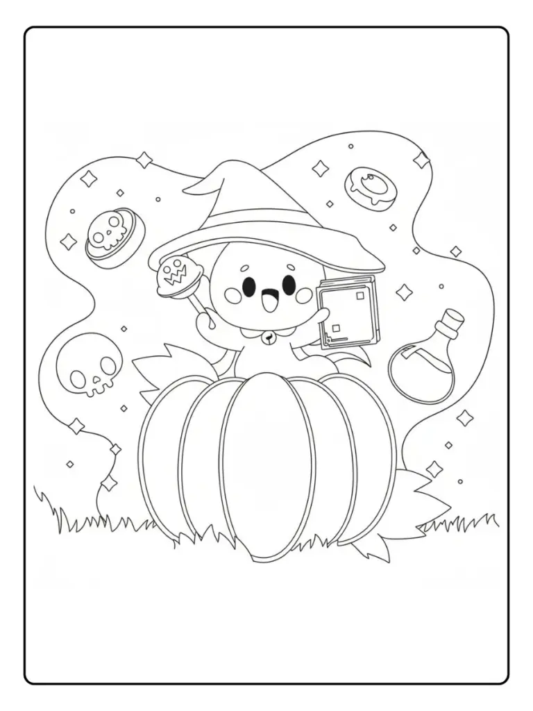 Disegni da Colorare Halloween (14)