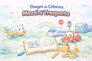 Disegni da Colorare Mezzo di Trasporto