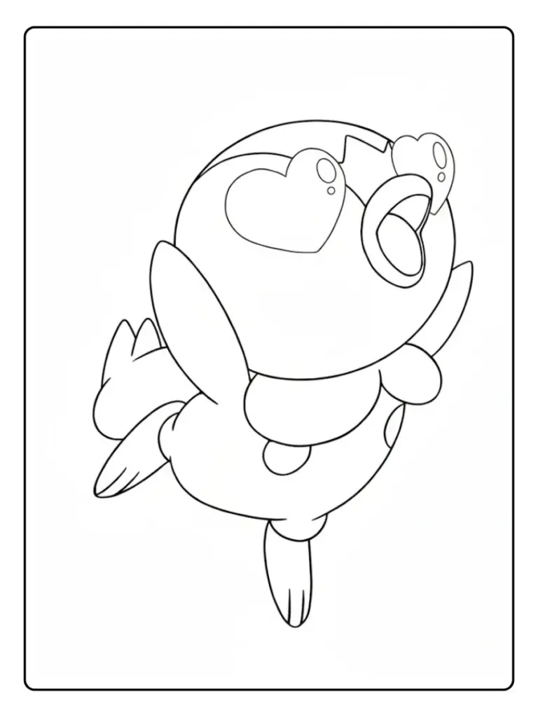 Disegni da Colorare Piplup (10)